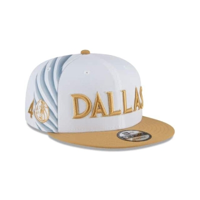 Dallas Mavericks Gorra | New Era NBA City Edition 9fifty Snapback Cap Mexico - Blancos